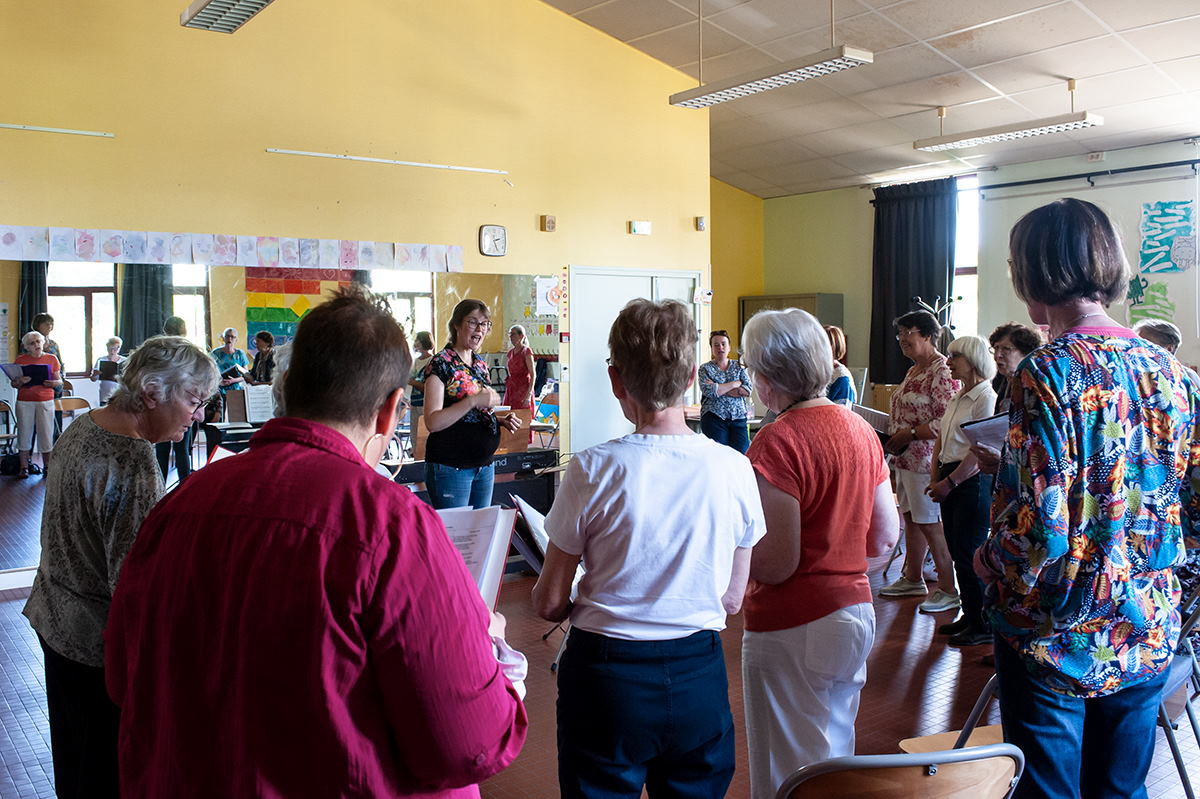 L'activité Chorale Port-Boyer organisée par l'Amicale Laïque de Port-Boyer