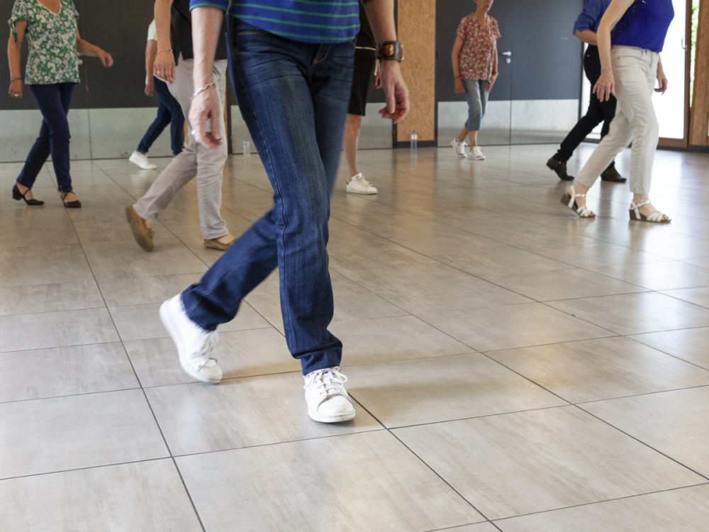 L'activité Danse solo (Line dance) organisée par l'Amicale Laïque de Port-Boyer