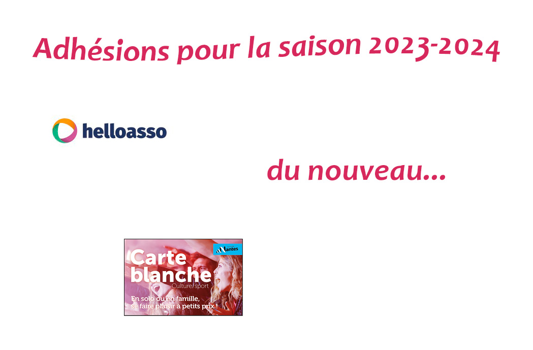 L'ALPB organise Adhésions pour la saisons 2023-2024