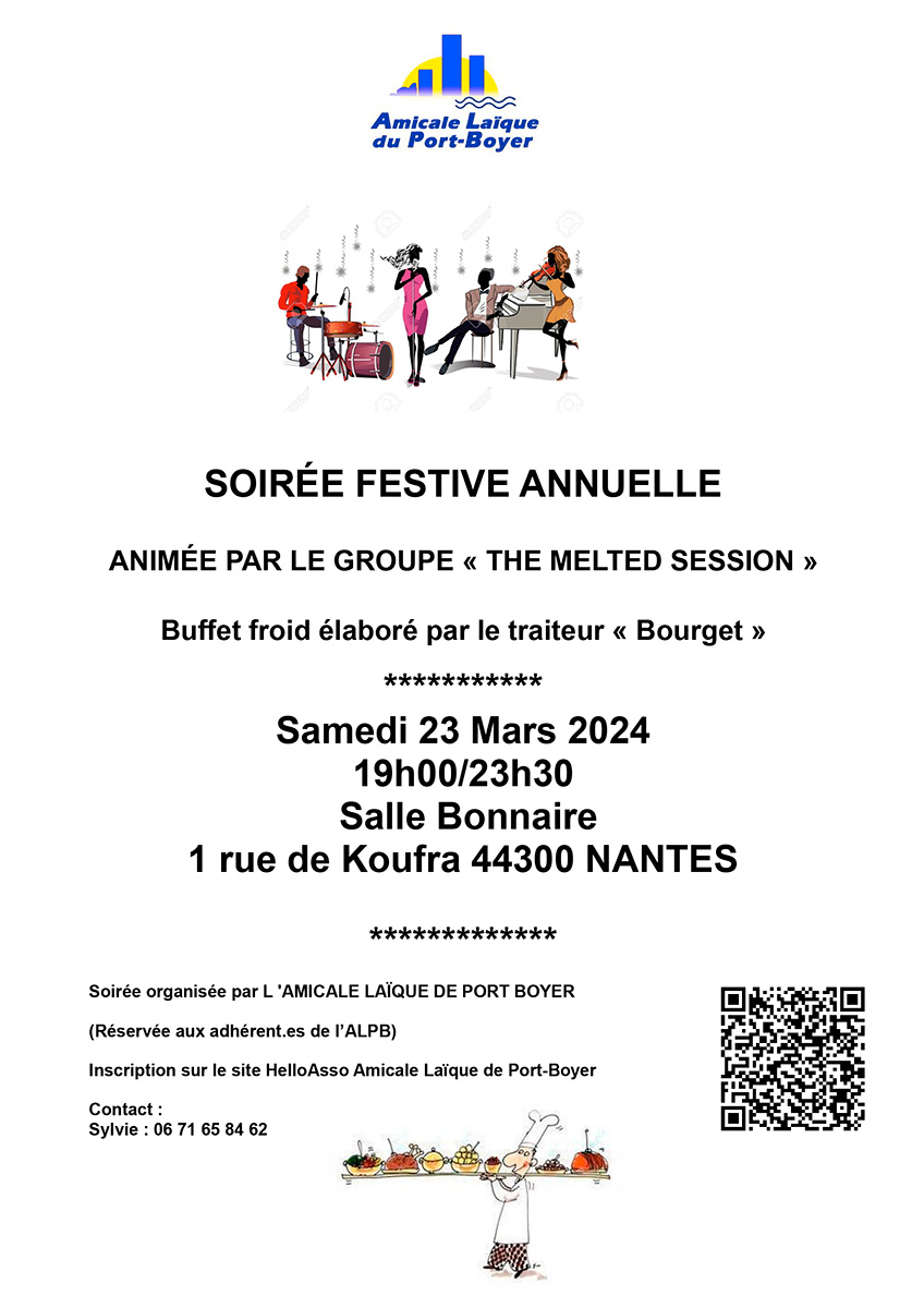 L'ALPB organise Soirée festive 2024 !